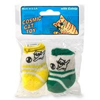 Cos Toy Mini Catnip Sock 2pk
