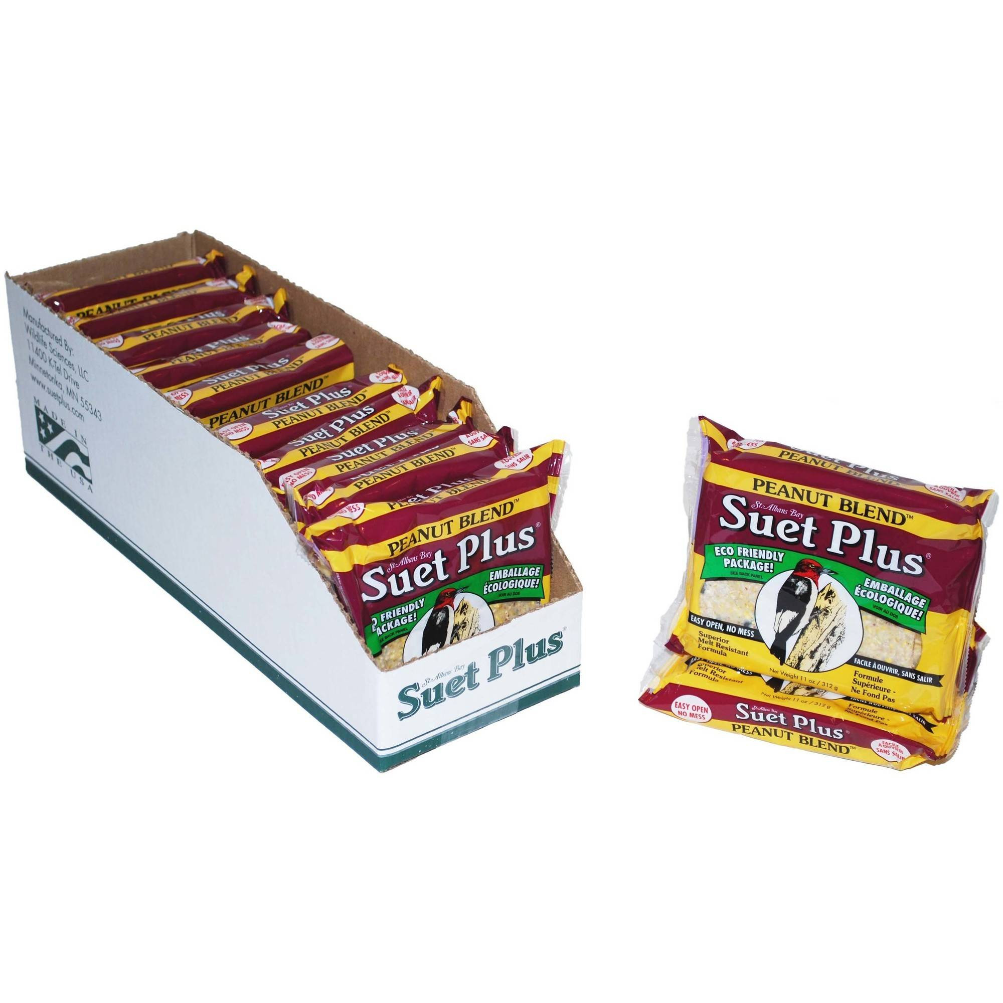 Suet Plus Peanut Blend brick