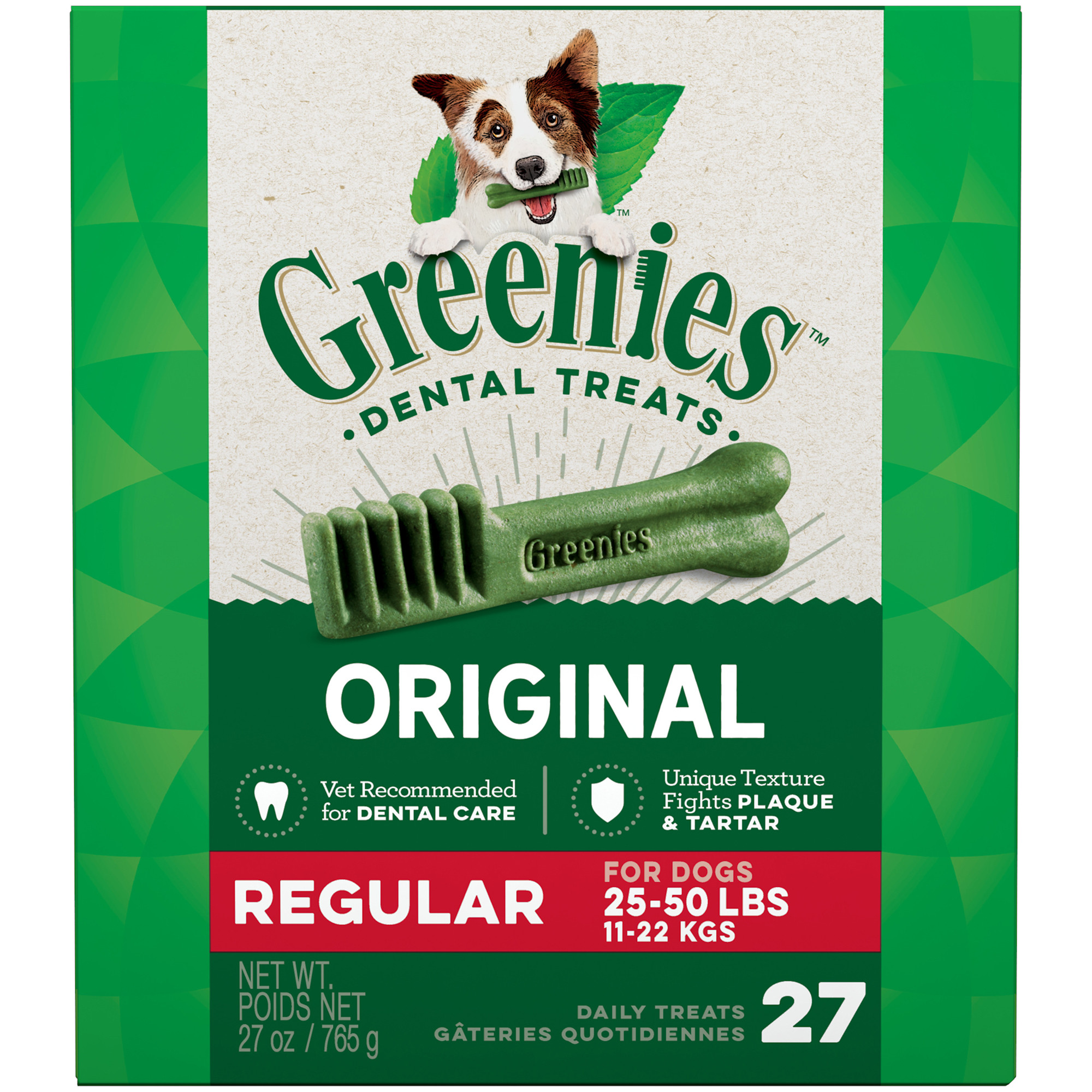 Greenies Regular Canister 27CT