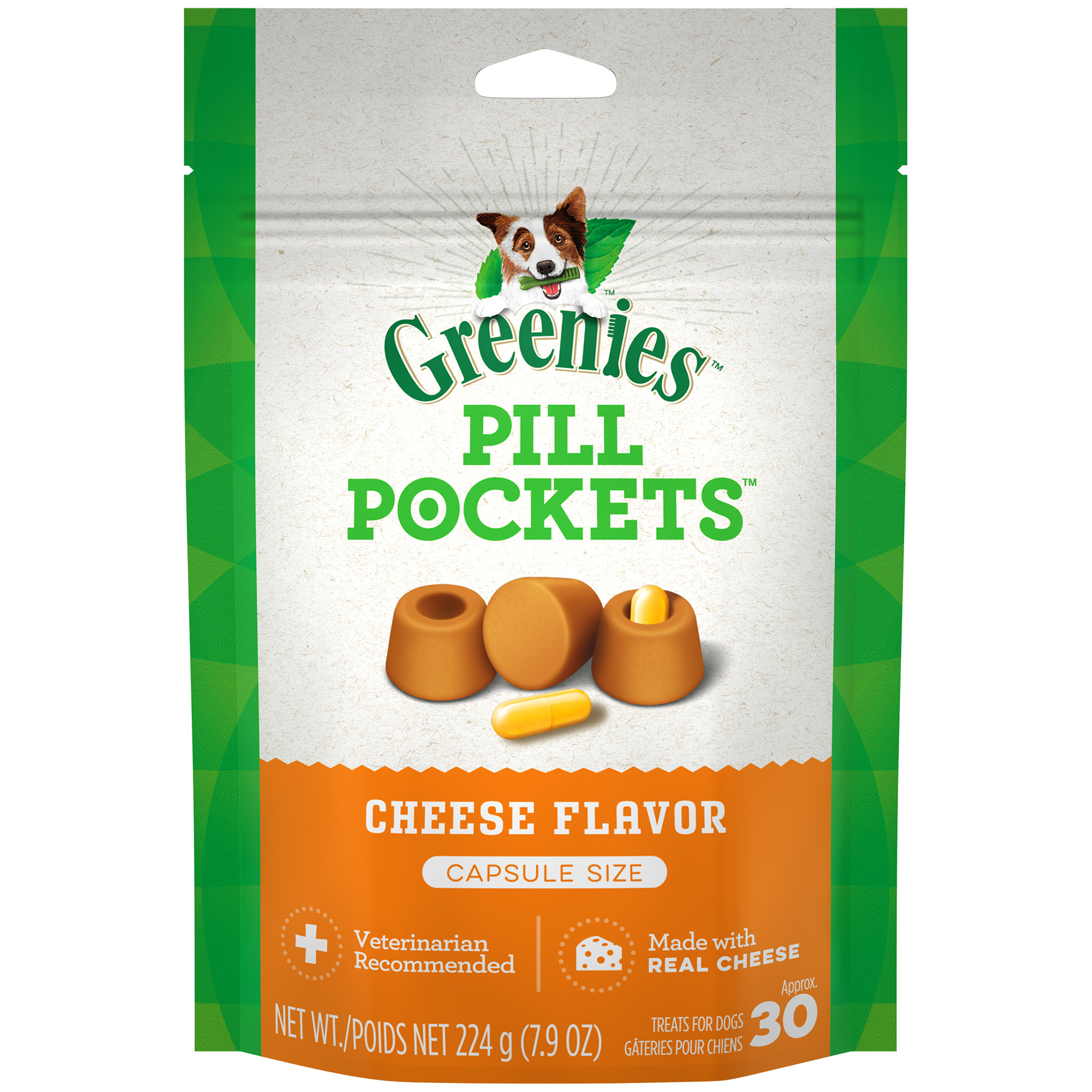 Greenies Pill Pock Cheese7.9oz