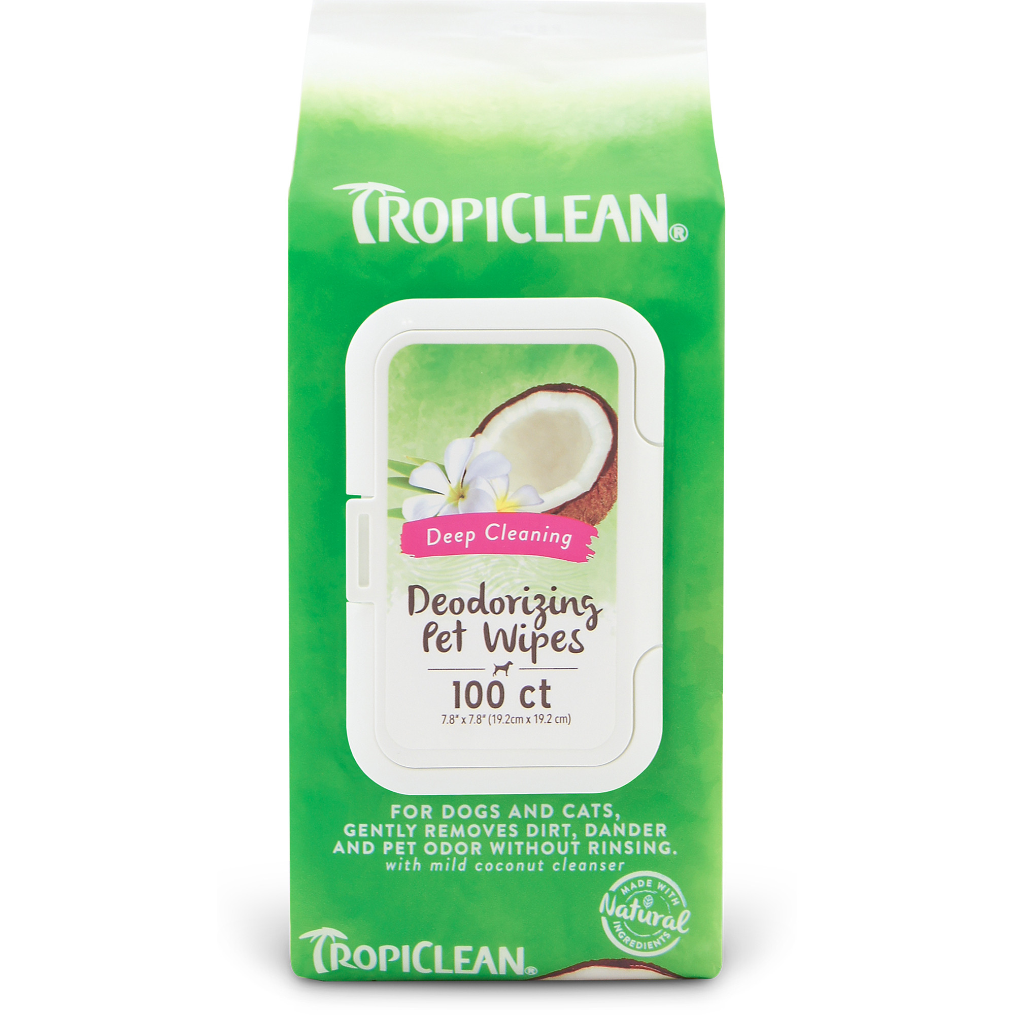 Trop Pet WipesDeepClean100ct