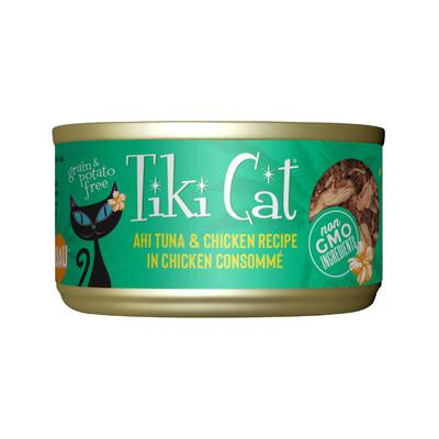 Tiki Cat Ahi Tuna and Chicken