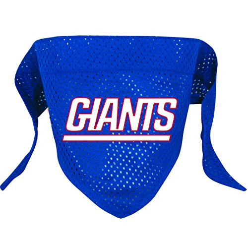 NFL Giants Pet Bandana Lg