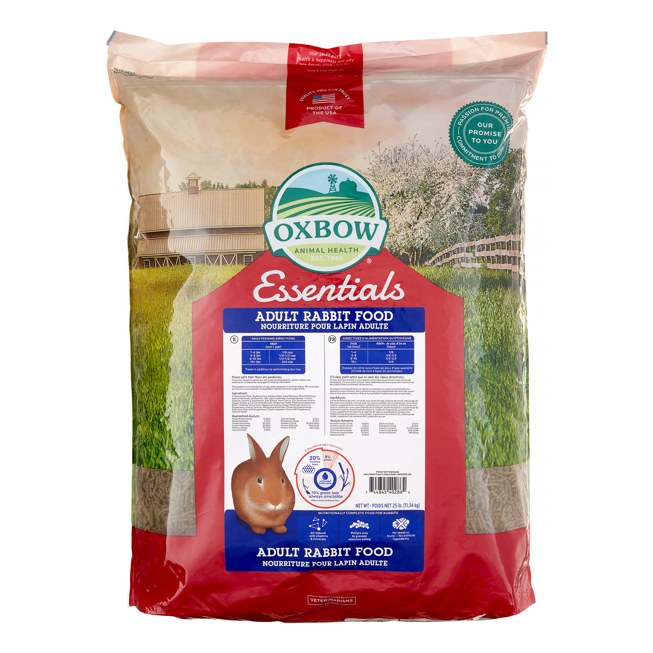 Oxbow Adult Rabbit 25#