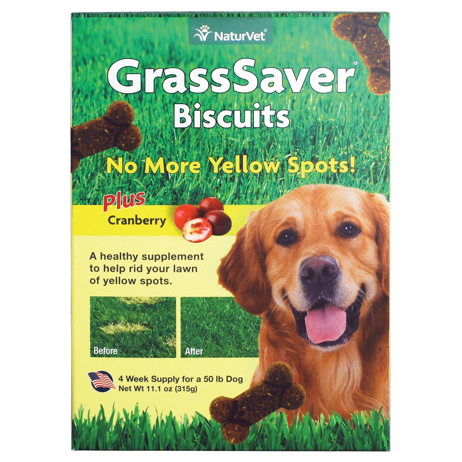 NaturVet Grass Saver Bisc 11.1