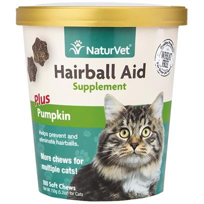 NaturVet Hairball Aid+Pumpkin