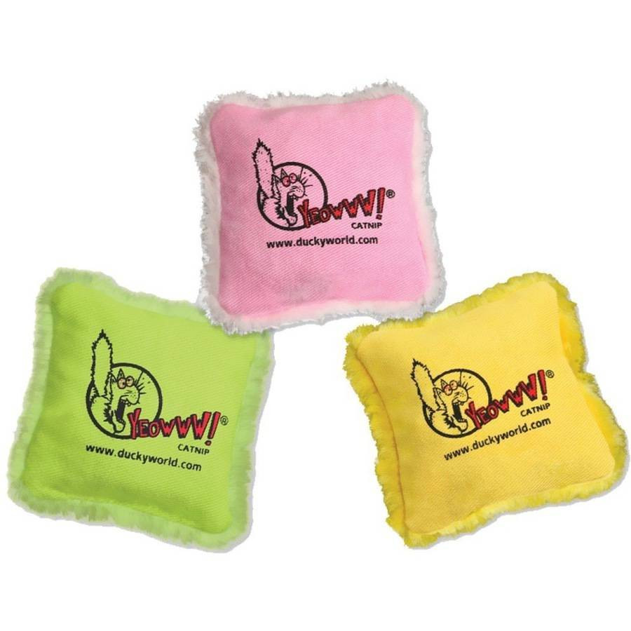 Yeowww! Catnip Pillows:Pink