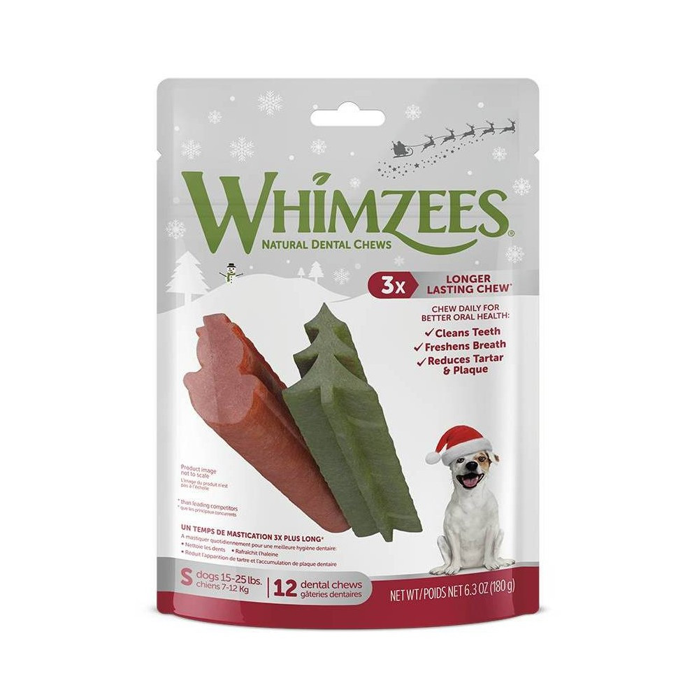 Whimzees Holiday Sm 12pk