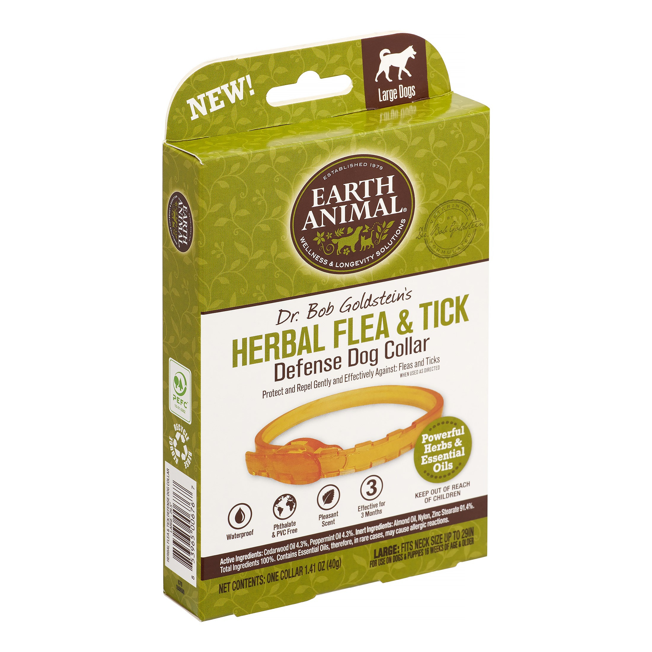 EA Herbal F&T Collar Lg