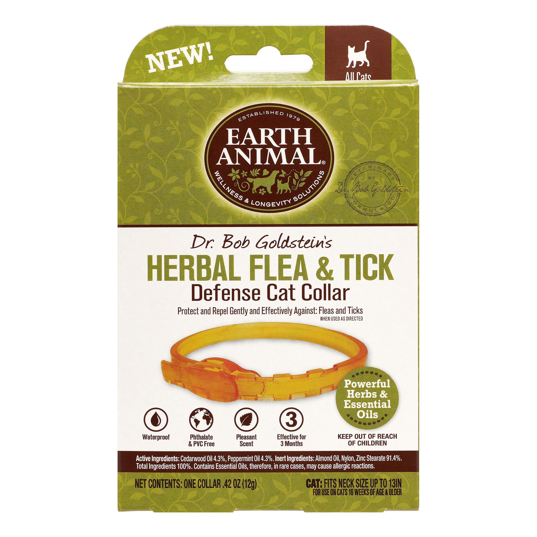 EA Herbal F&T Collar Cat