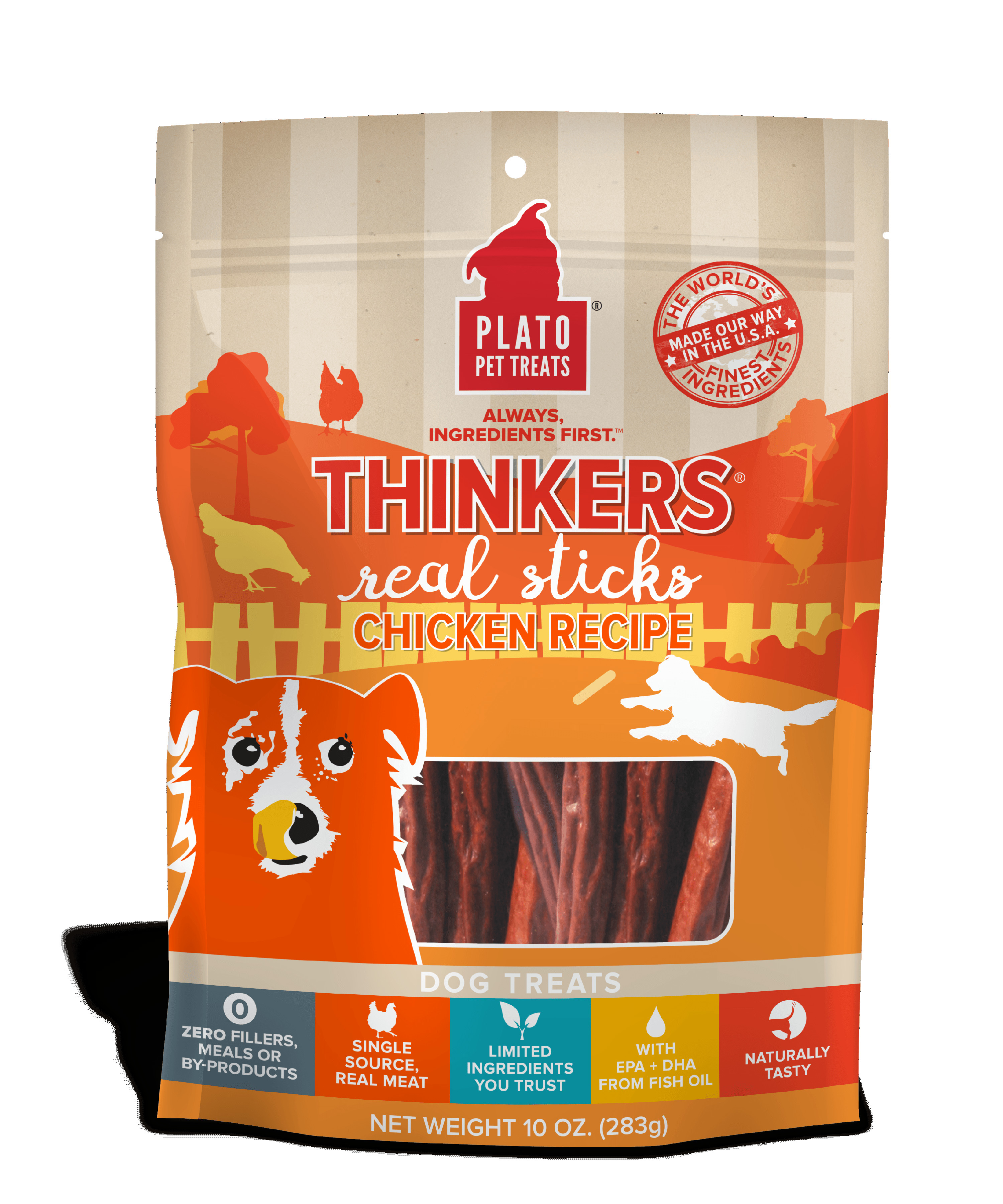 Plato Thinkers Chicken 10oz