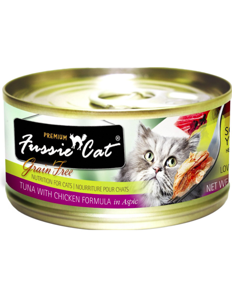 Fussie Cat Tuna/Ch 5.5oz