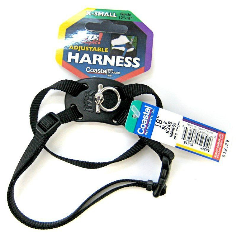 Costal Pet 32/34 Blk Harness