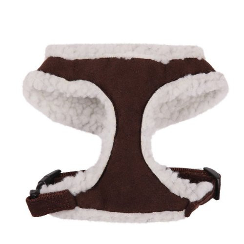 Cozy Sherpa Harness Choc M