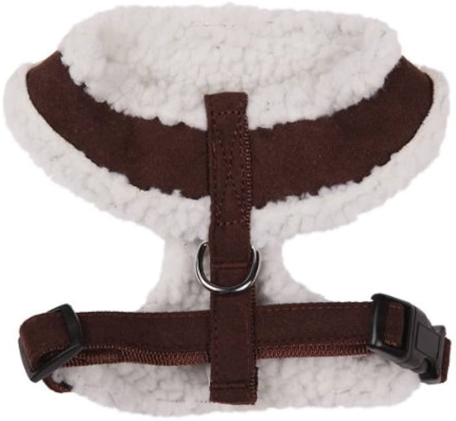 Cozy Sherpa Harness Choc XS