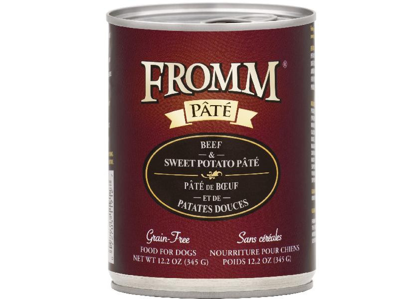 Fromm Beef/Sw Potato 12.2 oz