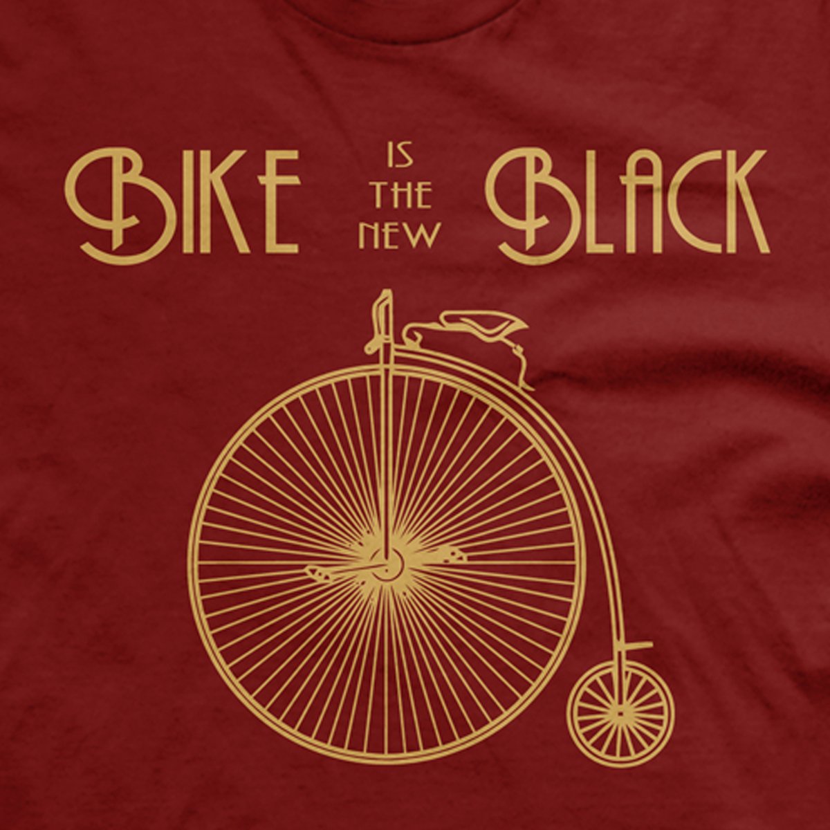 Bike is the New Black t-shirt