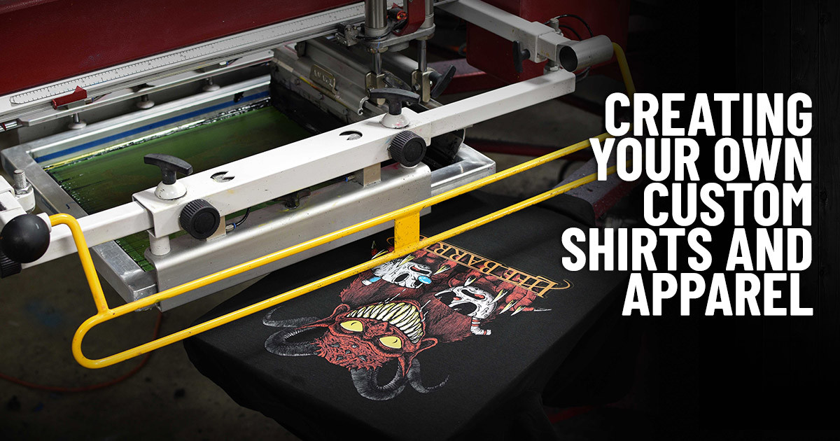 Creating Custom Shirts and Apparel Online