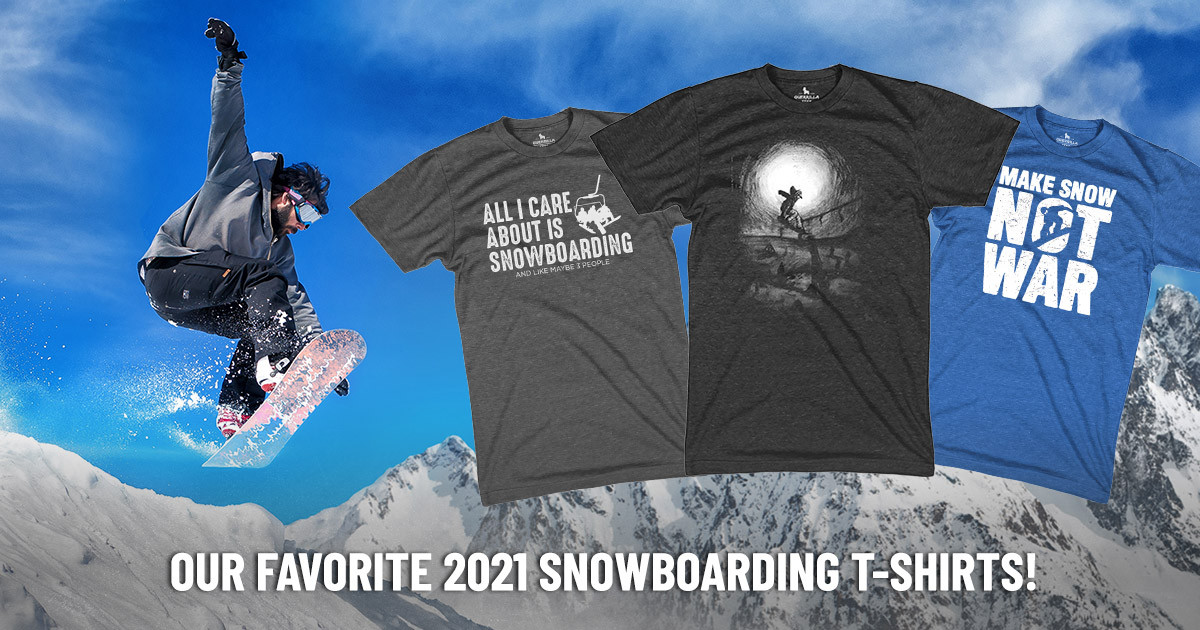 Check Out Our Favorite Snowboarding Graphic Tees for 2021