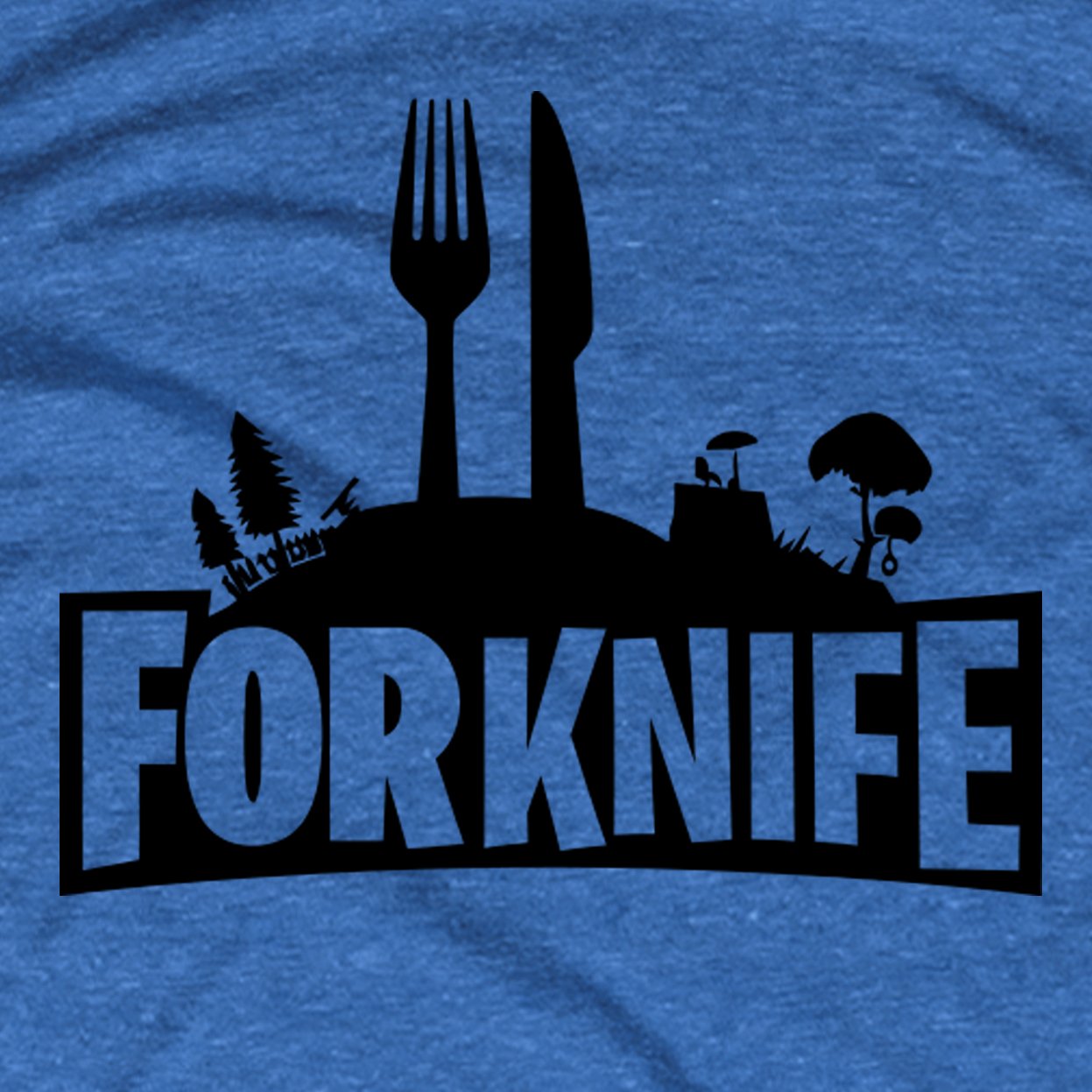 Fortnite Fork Knife Graphic Tee