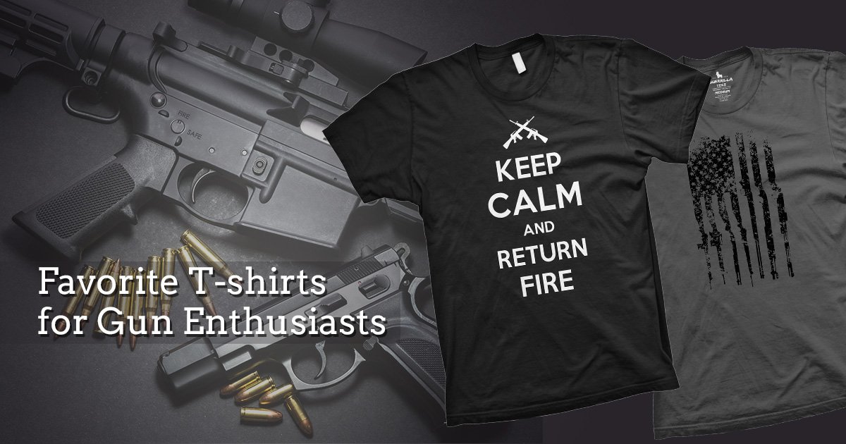 Graphic T-shirts for Gun Enthusiasts