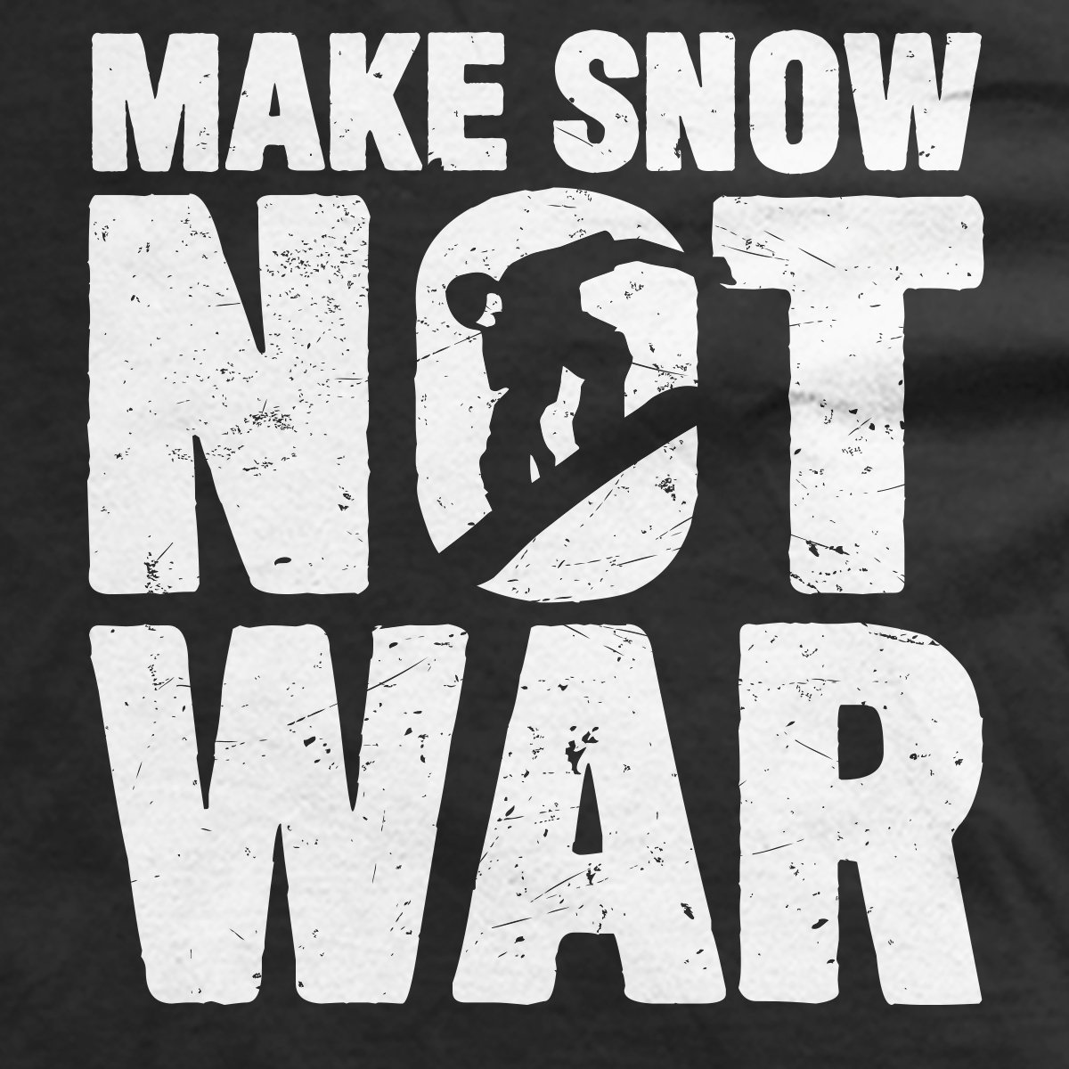 Make Snow Not War T-Shirt