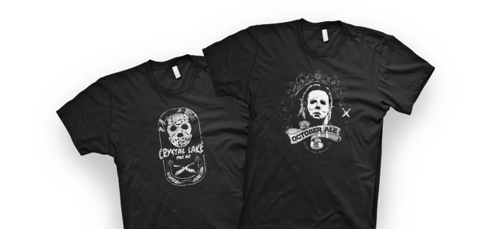 Meyers and Jason T-shirts