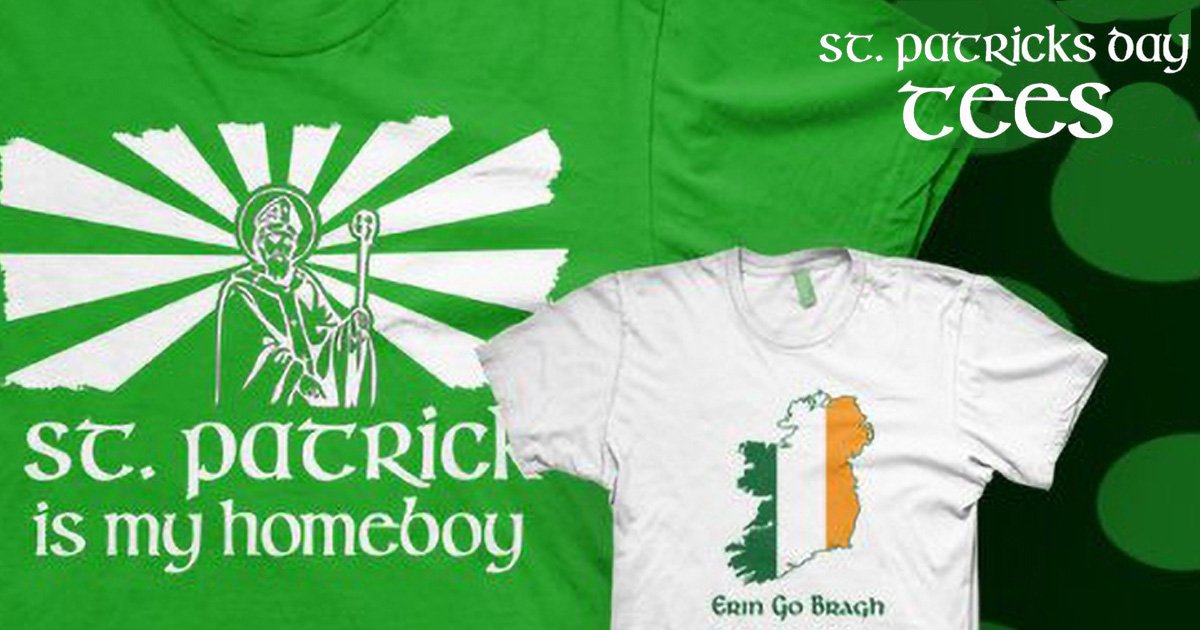 St Patrick's Day shirts