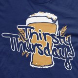 Thirsty Thursday College Drinking Tshirt