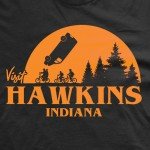  Visit Hawkins Indiana T-Shirt