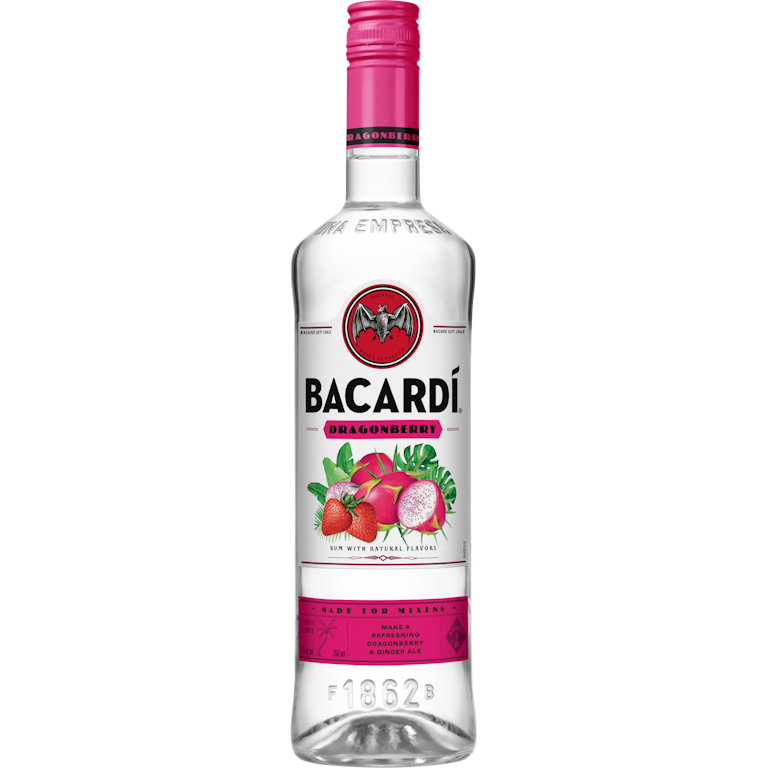 Bacardi Dragon Berry 750ML