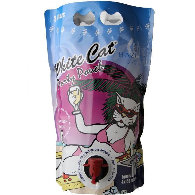 Hazlitt Vineyards White Cat Party Pouch