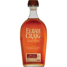 Elijah Craig Straight Bourbon Whiskey 1L