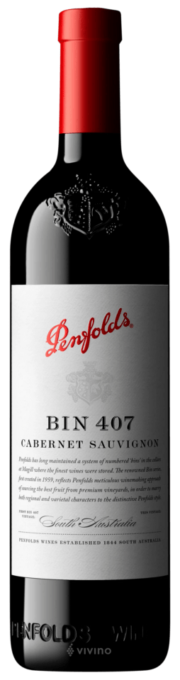 Penfolds Bin 407 Cabernet Sauvignon 750ml