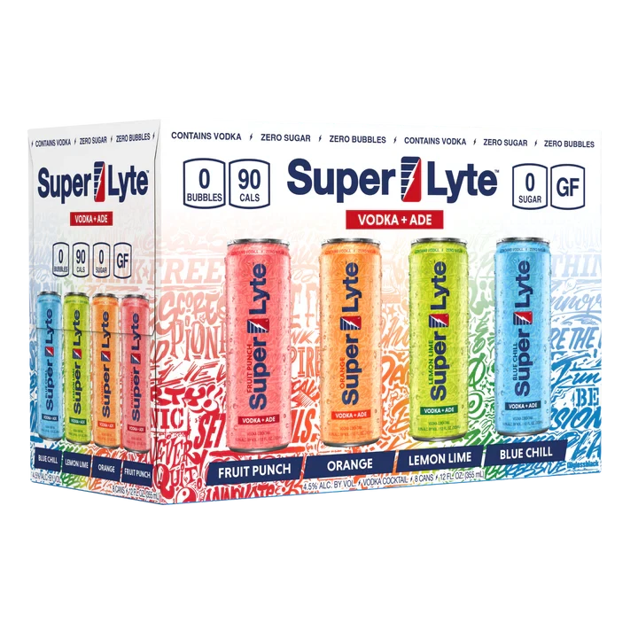 Super Lyte Vodka+Ade Variety 8/pk