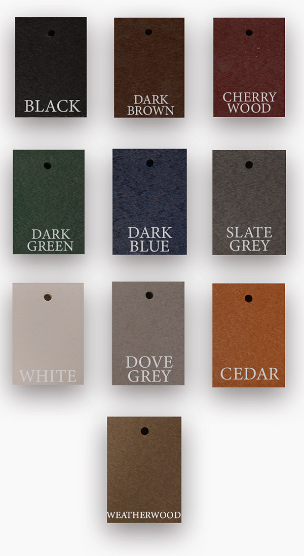 Standard Color Options for Our Adirondack Furniture