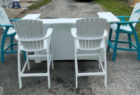 white adirondack chairs