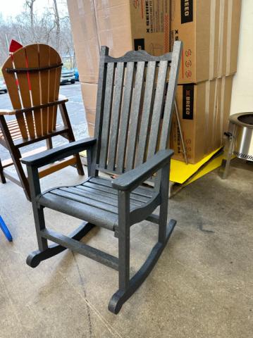 rocking adirondack chair