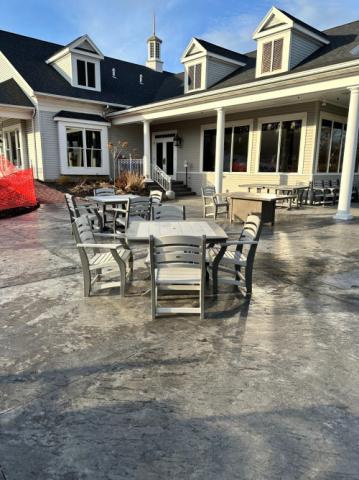 adirondack chairs and dining table set