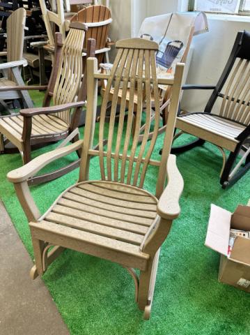 rocking adirondack chair