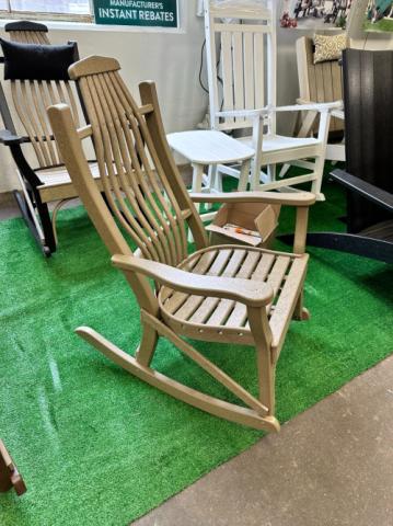 rocking adirondack chair