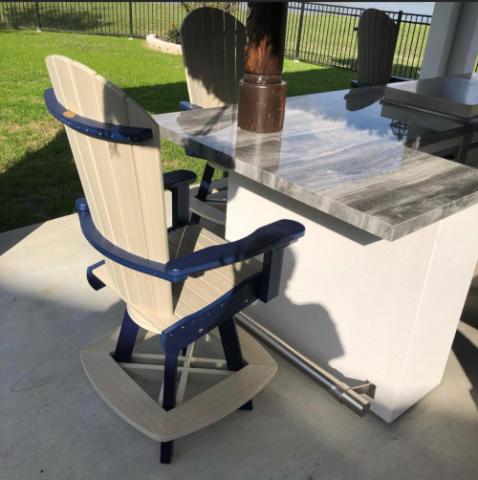 spinning adirondack chair