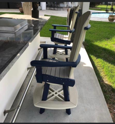 spinning adirondack chair