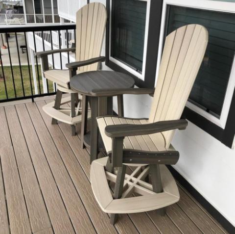 adirondack table and chairs