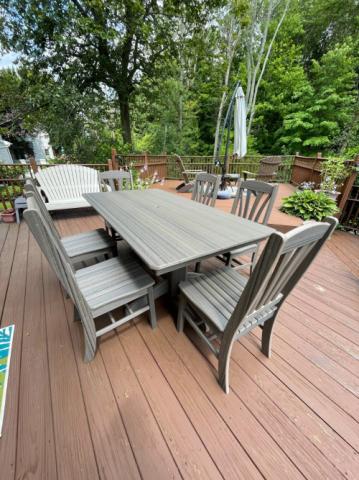 adirondack dining set