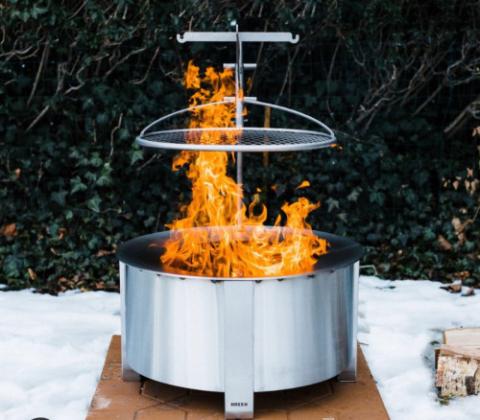 Breeo Smokeless, Wood Burning Fire Pit