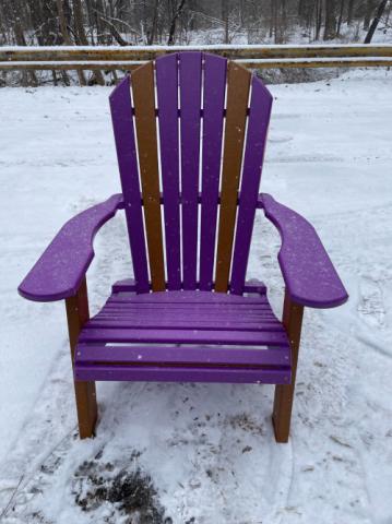 Standard Poly Lumber folding Adirondack Chairs