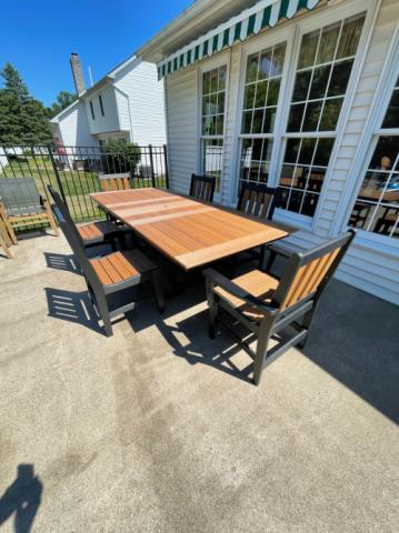 adirondack dining set