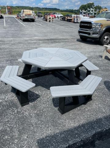 grey adirondack picnic table