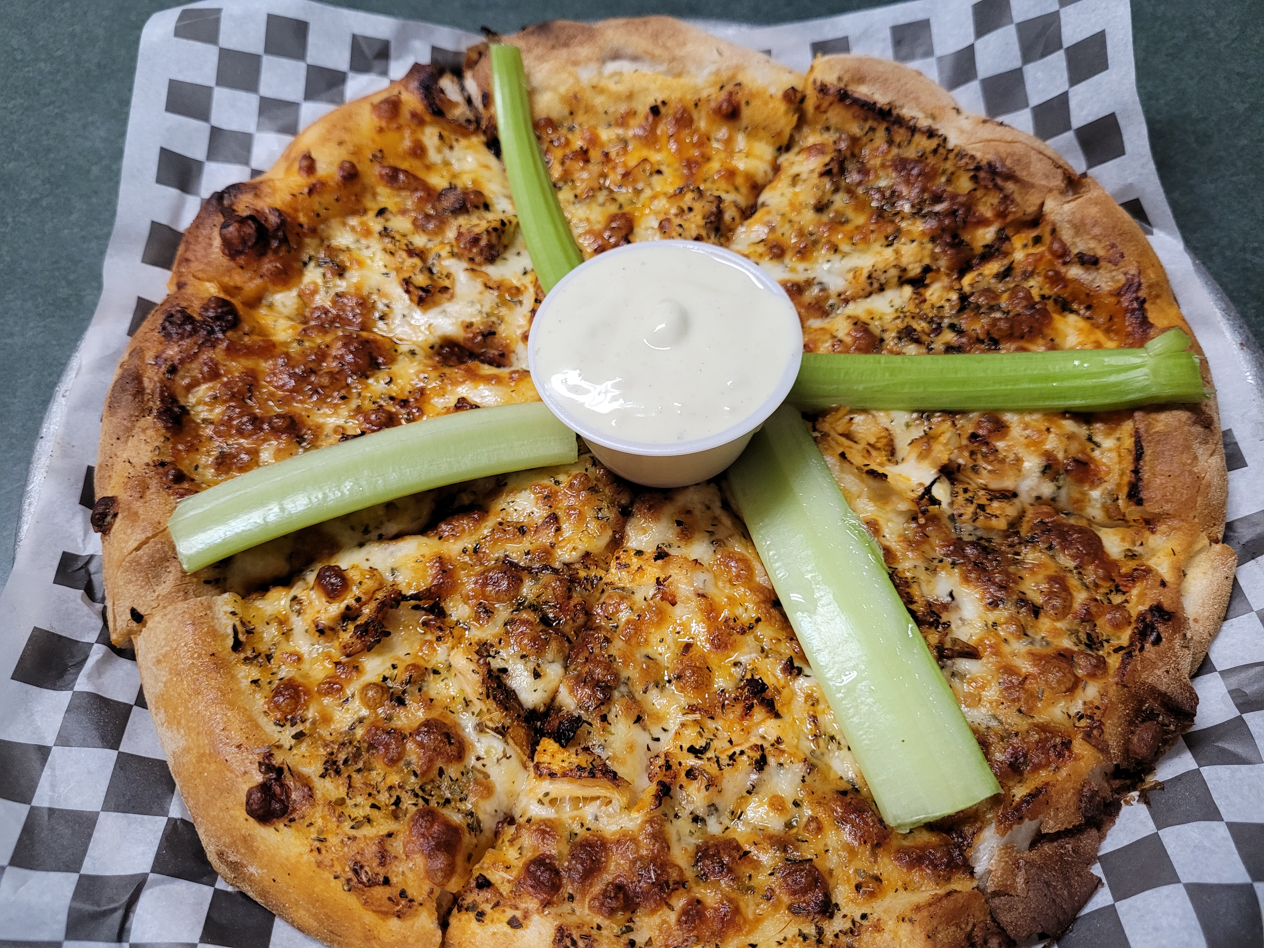 Buffalo Chicken Pizza